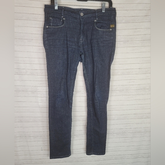 GSTAR DENIM NEW RADAR HIGH WAIST SKINNY DENIM, sz 30x30 - Picture 1 of 15